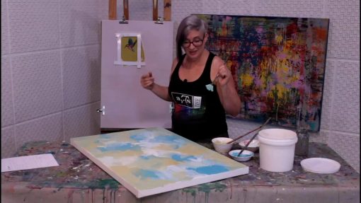 paint with gesso